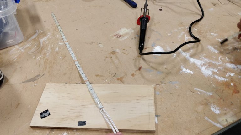 LED strip together