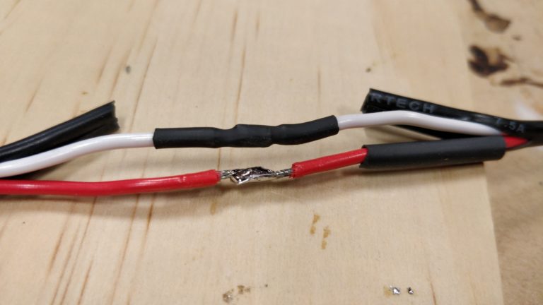 Sides soldered